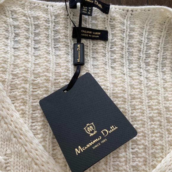 Massimo Dutti Knitted Sleeveless Sweater Dress - Picture 5 of 6